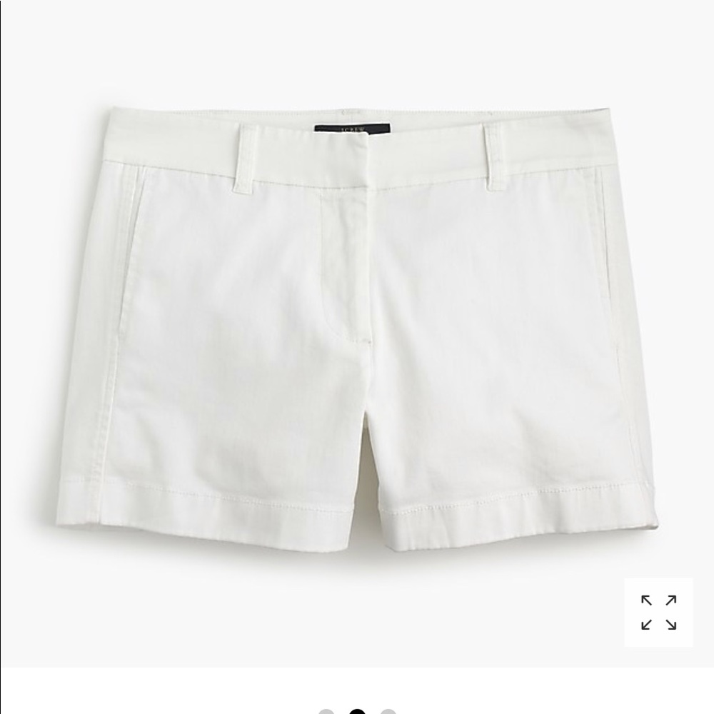 J Crew 4” Chino Shorts, size 0